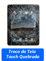 Troca da tela touch do ipad
